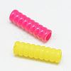 Opaque Acrylic Beads X-SACR-T082-M-2