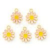 Alloy Enamel Charms ENAM-S121-049A-2