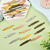 40Pcs 4 Colors Tibetan Style Alloy Big Pendants FIND-TA0009-61-5