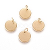 Ion Plating(IP) 304 Stainless Steel Charms EJEW-L238-03C-G-1