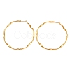 304 Stainless Steel Hoop Earrings EJEW-I320-25G-03-4