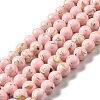 Synthetic Turquoise and Sea Shell Assembled Beads Strands G-D482-01A-06-2