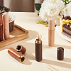 10Pcs 3 Styles Wooden Sewing Needle Holder Storage Case WOOD-GA0001-55-4