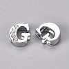 Alloy Slide Charms LS-PALLOY-WH0066-21G-1