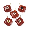Natural Carnelian Pendants G-K372-05G-10-1