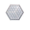 Hexagon Shape Cup Mat Food Grade Silicone Molds WG13514-02-1