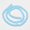 Glass Beads Strands EGLA-A034-J4mm-D04-2
