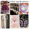 300Pcs 12 Colors Baking Paint Transparent Glass Beads GLAA-PH0003-09-6