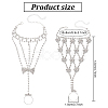 2Pcs 2 Style Crystal Rhinestone Tennis Ring Bracelet BJEW-AN0001-11-2