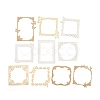 10Pcs Retro Hollow Out Scrapbook Paper Pads DIY-G116-02A-1