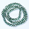 Electroplate Glass Beads Strands EGLA-A034-T4mm-C03-2