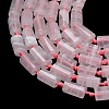 Natural Pink Calcite Beads Strands GG-CBA295D-03-4