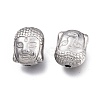 Tarnish Resistant Buddhist 304 Stainless Steel Beads STAS-K207-63P-2