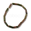 Natural Unakite Beads Strands G-U010-A04-01-3