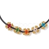 Transparent Glass Seed Beaded Beads PALLOY-MZ01244-2
