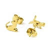Cute Little Animal Theme 304 Stainless Steel Stud Earrings EJEW-B041-02D-G-2