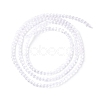 Transparent Glass Beads Strands GLAA-C019-01A-11-2