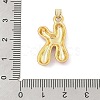 Alloy Enamel Pendants ENAM-S023-01G-K-4