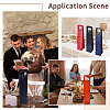 6Pcs 6 Styles Portable PU Leather Single Wine Bottle Tote Carrier Bags CON-CA0001-029-7