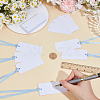 50Pcs Blank Rectangle White Paper Gift Tags CDIS-CN0001-03C-3