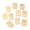 Ion Plating(IP) 304 Stainless Steel Pendants STAS-K216-49P-G-2