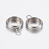 Tarnish Resistant 201 Stainless Steel Tube Bails STAS-P198-66E-2