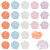 150Pcs 5 Colors Plastic Beads KY-PH0001-67-1