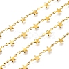 304 Stainless Steel Star Link Chains CHS-M003-06G-2