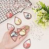 Olycraft DIY Sport Ball Theme Earring Making Kit DIY-OC0011-33-3