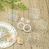 Organic Glass Earring Displays X-EDIS-N001-03A-5
