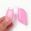 Silicone Portable Toothbrush Case X-SIL-WH0001-05-2