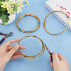 BENECREAT 3 Bundles 3 Size Brass Craft Wire Sets CWIR-BC0001-41-3