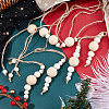 2 Sets 2 Style Hemp Rope Napkin Rings AJEW-GF0007-48-4