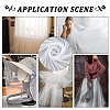 3M Polyester Hexagonal Mesh Fabrics DIY-WH0542-58B-6