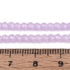 Imitation Jade Glass Beads Strands GLAA-T028-3mm-11D-4