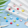 50Pcs Handmade Porcelain Beads PORC-DC0001-05-4