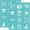 Self-Adhesive Silk Screen Printing Stencil DIY-WH0173-021-K-1