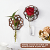 2 Sets 2 Styles Wall Hanging Terrarium Planter with Plastic Tube ODIS-GA0001-53C-5