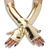 Polyester Long Fingerless Gloves AJEW-WH20018-117C-7