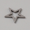 304 Stainless Steel Linking Rings STAS-WH0066-01H-A-2