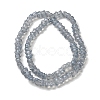 Electroplate Glass Beads Strands EGLA-Q127-A02-01C-2