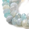 Natural Banded Agate/Striped Agate Beads Strands G-E605-A02-02F-5