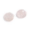 Natural Rose Quartz Cabochons G-F680-G07-2