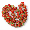 Handmade Lampwork Beads Strands LAMP-N021-015A-02-2