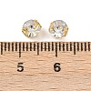 Flat Round Sew on Rhinestone Montee Beads STAS-B107-01B-01G-3