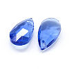 Faceted Glass Pendants GLAA-F069-S-A12-2