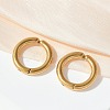 201 Stainless Steel Cuff Earring EJEW-C131-01B-G-2