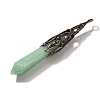 Natural Green Aventurine Pointed Big Pendants G-P560-02R-10-2