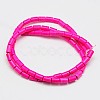 Synthetic Turquoise Beads Strands TURQ-G120-4x6mm-01-2