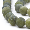 Natural Chinese Southern Jade Beads Strands G-T106-071-2